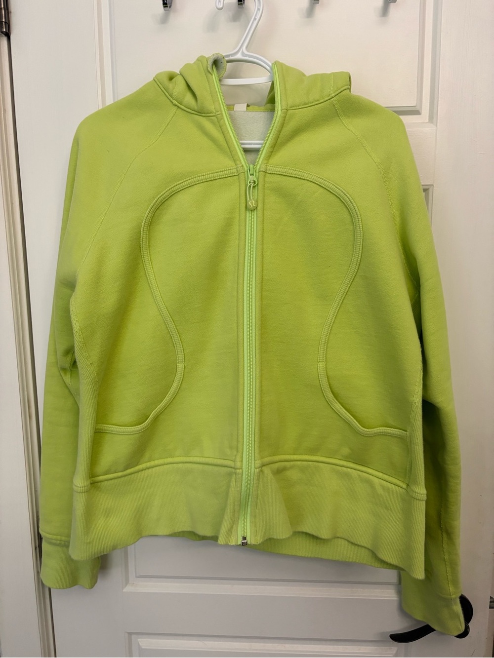 lululemon athletica Lime Green Full-Zip Hoodie